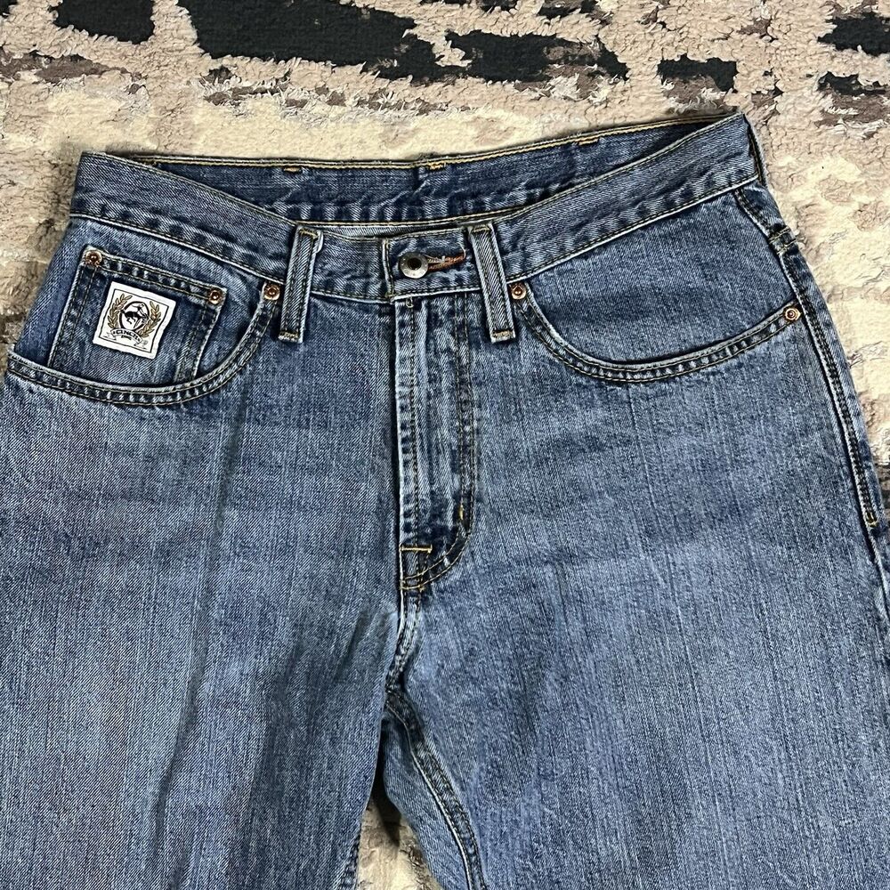 Cinch Jeans Men’s White Label Relaxed 31(30)x34 Straight Leg MB92834 Workwear - Picture 2 of 12